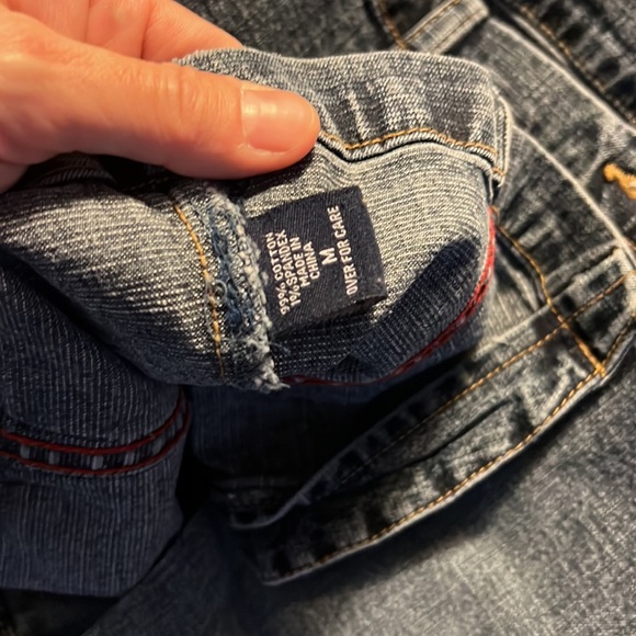 Weather Vane, size Medium, Jean crop top - Picture 5 of 14